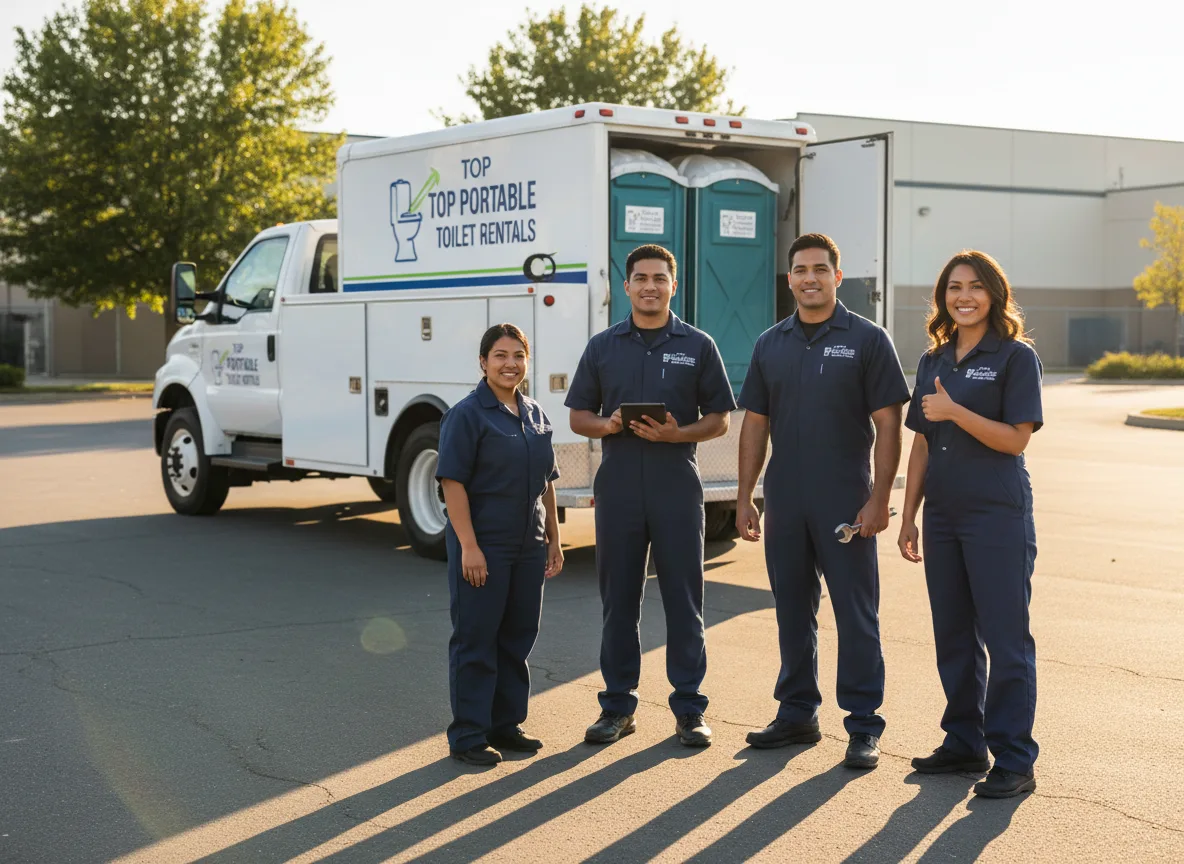Short Term Porta Potty Rental company in Hustle, VA
